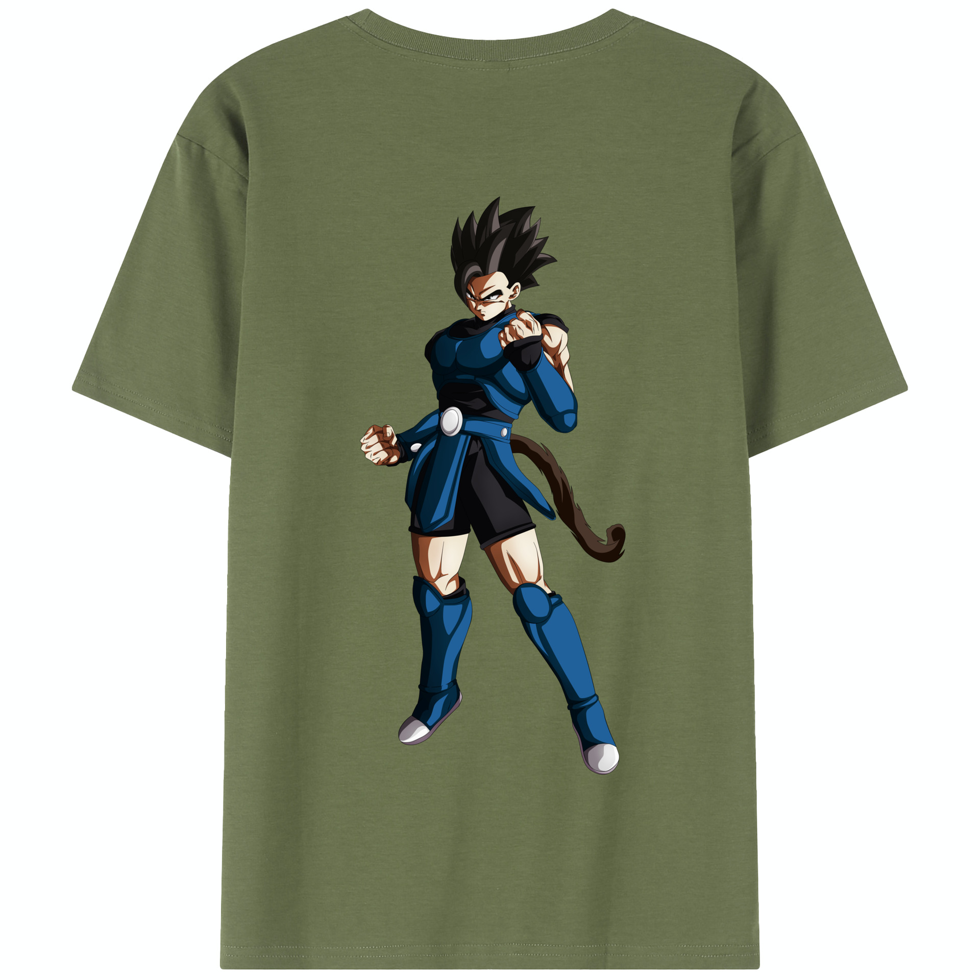 （画像用） ドラゴンボール 孫 悟飯（そんごはん）DRAGON BALL Son Gohan 綿100％半袖Tシャツ（背面プリント）